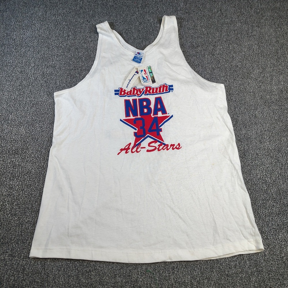 Vintage champion baby Ruth NBA all star XL tank top NWT